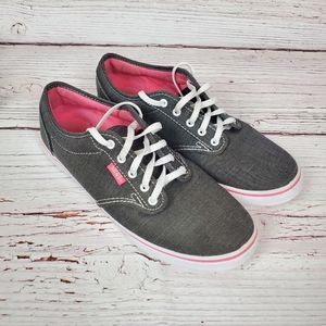 Vans pink and gray